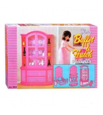 Набор мебели для кукол buffet and hutch шкаф для посуды Gloria 9511...