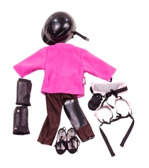 Комплект одежды для кукол Gotz Конный спорт 9 предметов 3402736