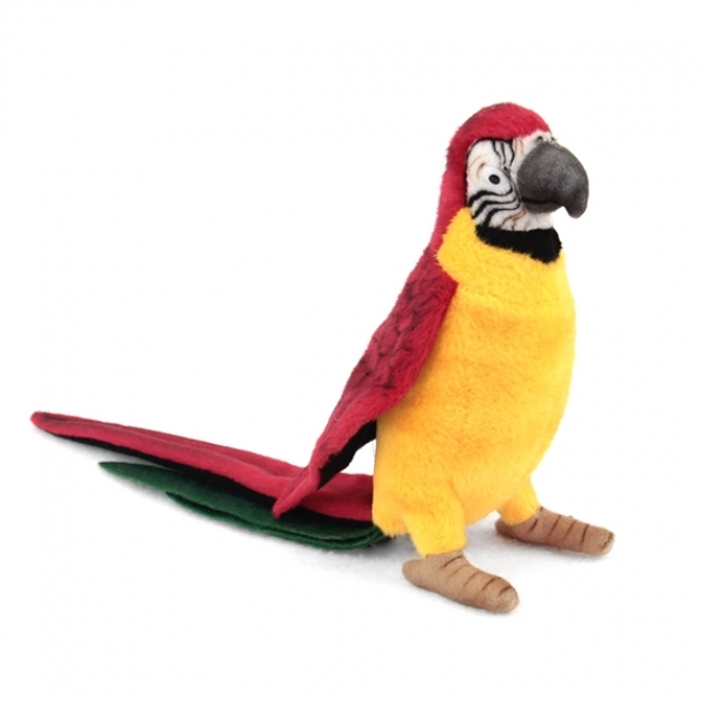 Мягкая игрушка Hansa желтый попугай 37 см 3323