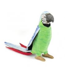 Мягкая игрушка попугай ара зеленый 37 см Hansa 3324...