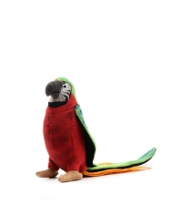 Hansa попугай красный 37 см 3326