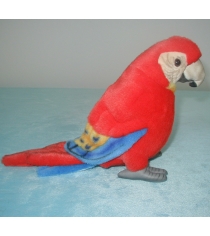 Мягкая игрушка попугай ара красный 20 см Hansa 3741...