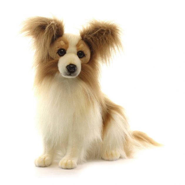 Мягкая игрушка Hansa собака породы папийон 41 см 3993