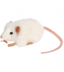 Мягкая игрушка белая крыса 12 см Hansa 5576