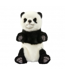 Hansa панда игрушка на руку 30 см 7165