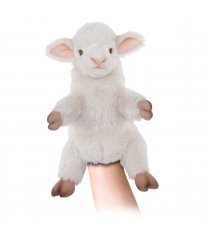 Мягкая игрушка на руку овечка 27 см Hansa 7340
