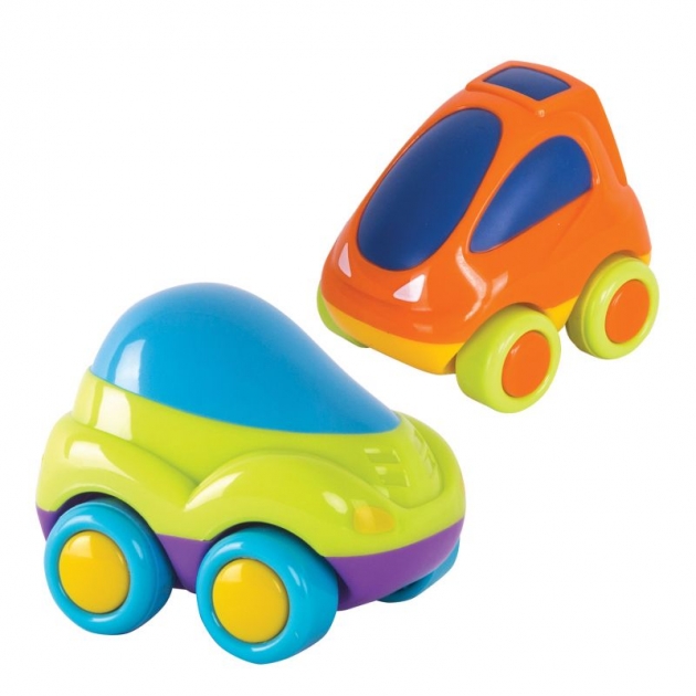 Машинки зеленая и оранжевая Happy Kid 316G