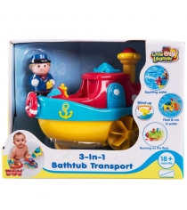 Игрушка для купания водный транспорт пароход Happy Kid 3951...