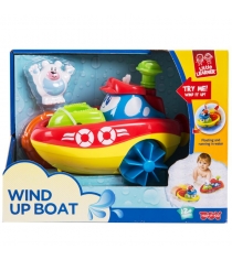 Заводная игрушка для ванны кораблик полярный медведь Happy Kid 4325...