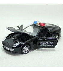 Машина металлическая полиция 1 30 черная Hoffmann 49517...