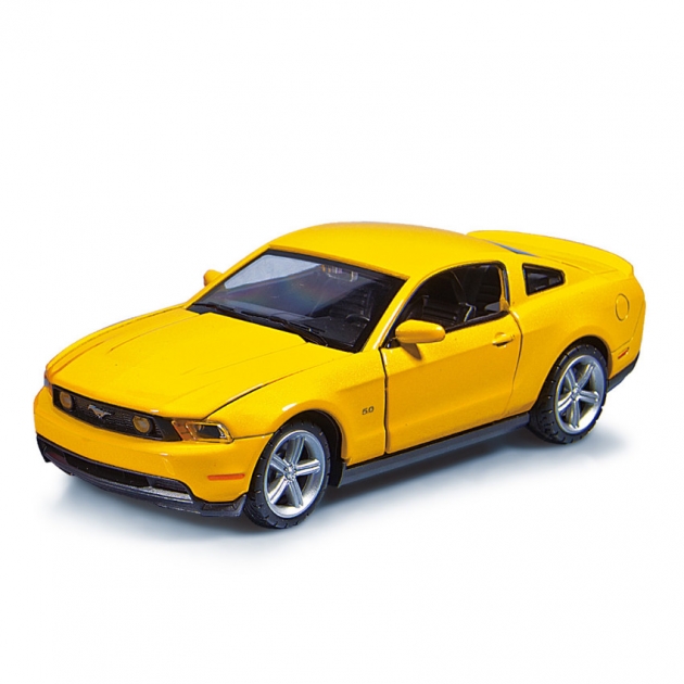 Машина металлическая ford mustang gt цвет желтый Hoffmann 59941/желтая