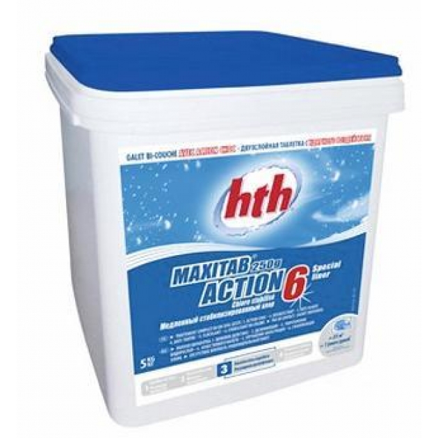 Двухслойная таблетка с хлором HTH k801795h1