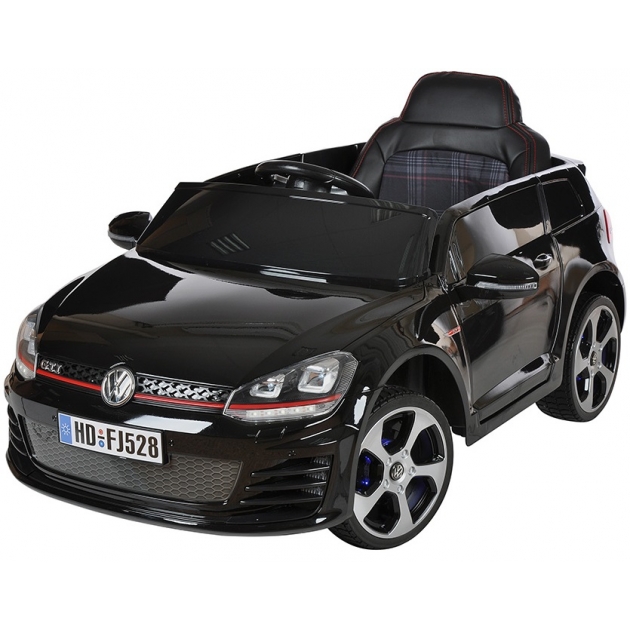Электромобиль Huada Toys Volkswagen Golf GTI черный краска HD-FJ528