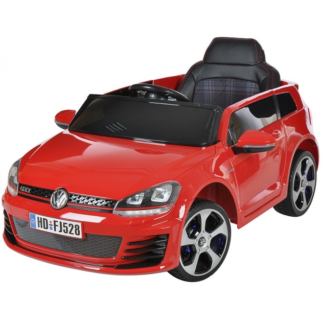 Электромобиль Huada Toys Volkswagen Golf GTI красный краска HD-FJ528