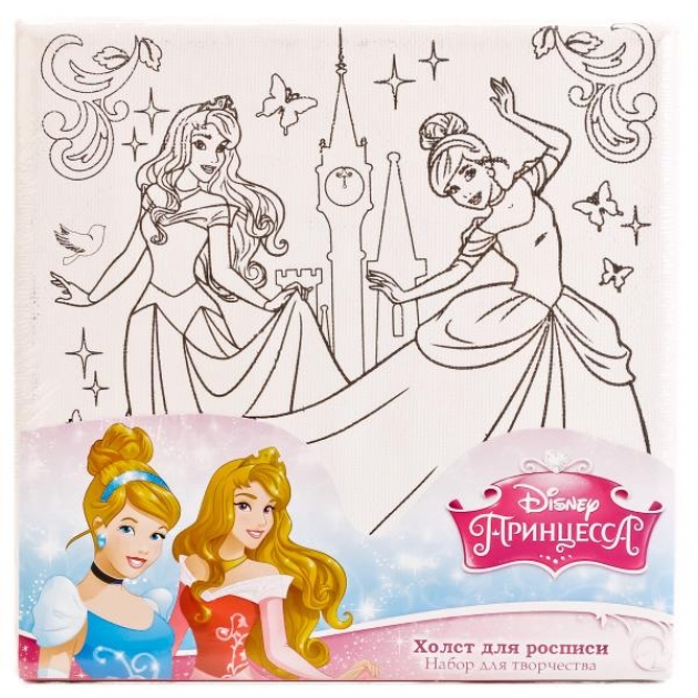 Холст для росписи Играем вместе принцессы disney  1515-PR
