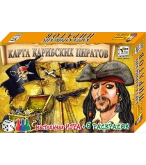 Игра карта карибский пиратов Игрико 5910