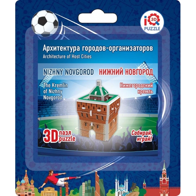 3d пазл нижегородский кремль IQ 3D Puzzle 16515