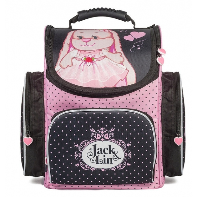 Рюкзак зайка лин в платье Jack and Lin JL-102017-4-no