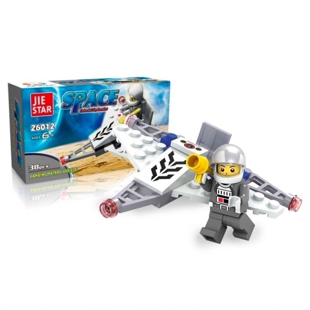 Конструктор space космический корабль с фигуркой Jie Star 26012