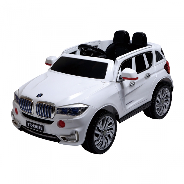 Электромобиль bmw x5 белый Jinjianfeng TR1503BW