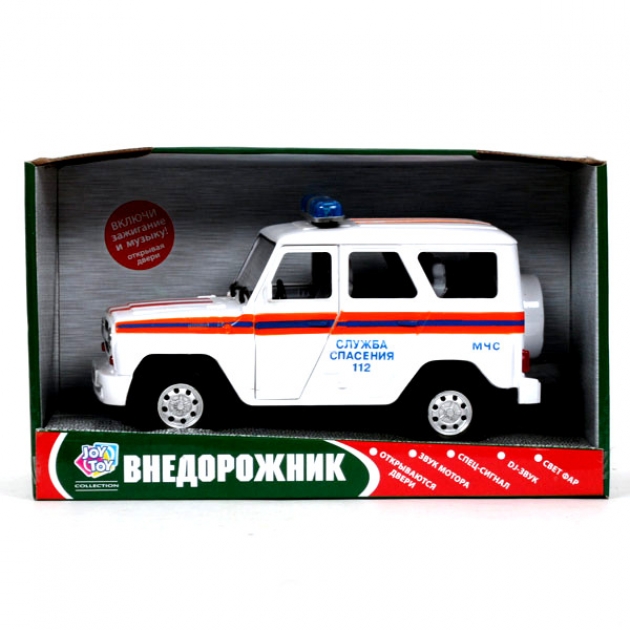 Инерционный внедорожник служба спасения Joy Toy A071-H11006