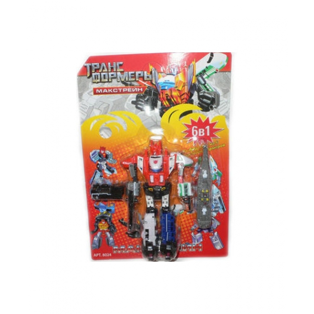 Игрушка робот трансформер макстрейн 6 в 1 Joy Toy G017-H21069