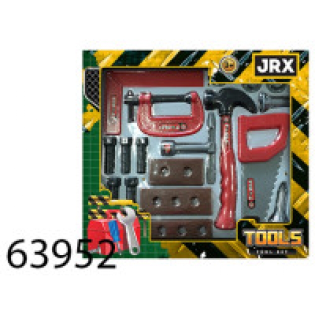 Набор игрушечных инструментов настоящий мастер Jrx 63952
