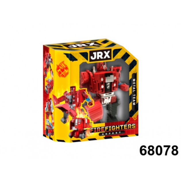 Пожарный робот трансформер gefest JRX construction 68078