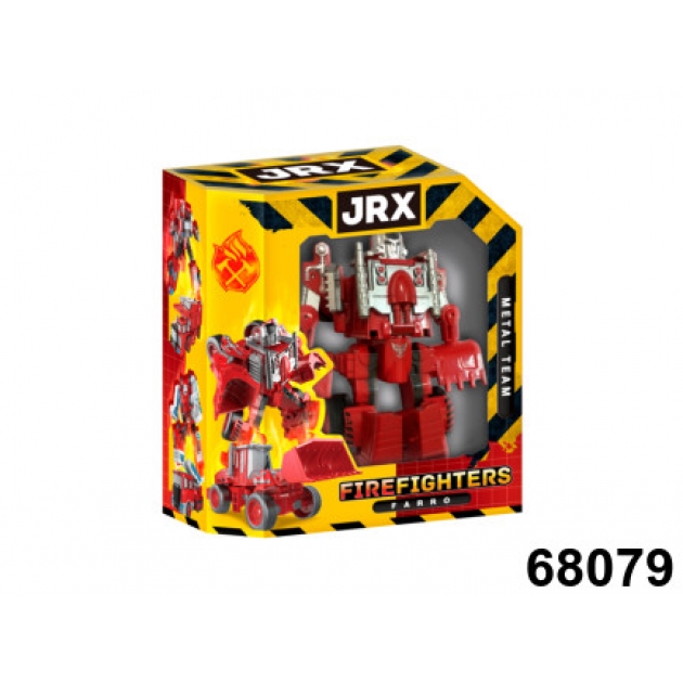 Пожарный робот трансформер farro JRX construction 68079