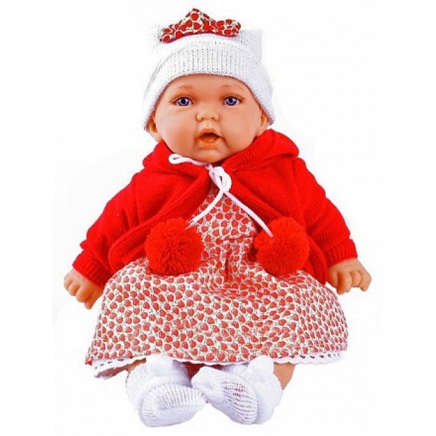 Кукла Juan Antonio Азалия в красном 27 см 1220R