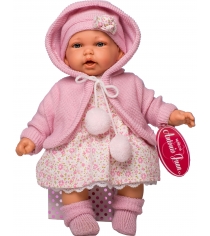 Кукла Juan Antonio Азалия в розовом 27 см 1220p