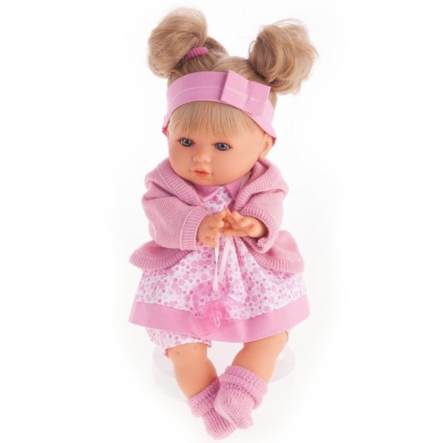 Кукла Juan Antonio Кристи в розовом 30 см 1337P