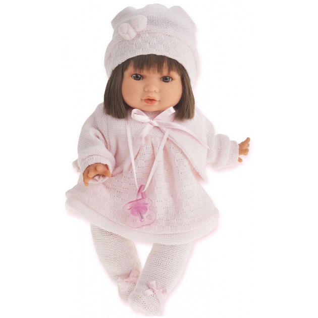 Кукла Juan Antonio Кристи в светло розовом 30 см 1339P