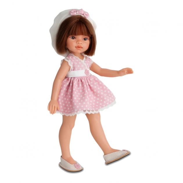 Кукла Эмили летний образ брюнетка 33 см Juan Antonio Munecas 2581Br