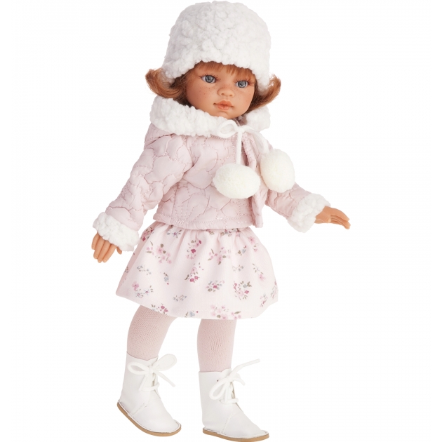 Кукла Эльвира Зимний образ рыжая 33 см Juan Antonio Munecas 2586W