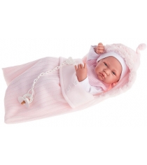 Кукла Juan Antonio младенец Карла в конверте розовый 26 см 4066P