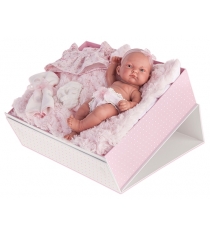 Кукла младенец Карла в чемодане 26 см Juan Antonio Munecas 4068P