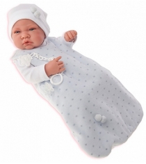 Кукла Juan Antonio младенец Кармело в голубом 42 см 5001B...