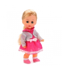 Кукла в розовом платье звук 25 см Карапуз 1186W-IC-3Роз
