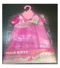 Платье для куклы hello kitty 40 42 см Карапуз otf-blc18-d-ru