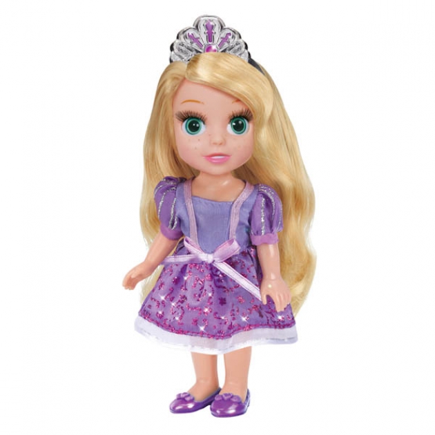 Кукла принцессы диснея рапунцель 15 см Карапуз rap002x
