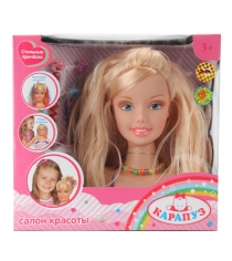 Кукла манекен с набором косметики и аксессуарами для волос Карапуз B356548-RU