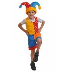 Карнавальный костюм скоморох размер 100-125 Карнаволофф