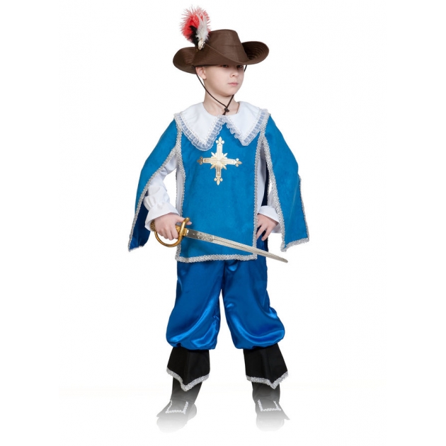 Карнавальный костюм мушкетер атос размер 32 34 Карнавалофф 5038-M