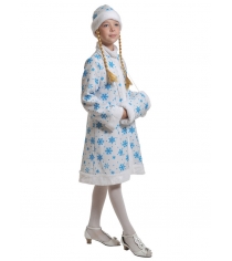 Карнавальный костюм снегурочка размер 28 30 Карнавалофф 7007-XS