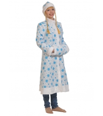 Карнавальный костюм для взрослых снегурочка размер 46 48 Карнавалофф 1065-M...