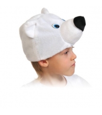 Карнавальная маска полярный мишка Карнаволофф