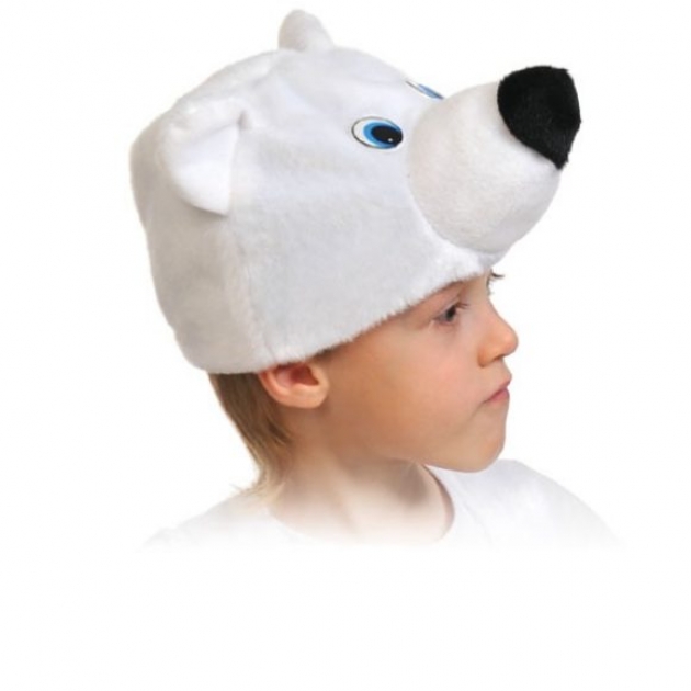 Карнавальная маска полярный мишка Карнаволофф