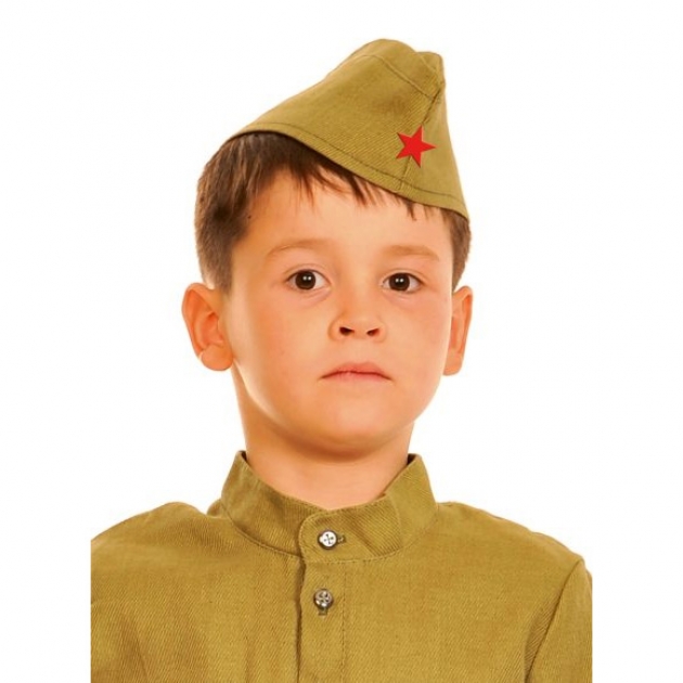 Карнавальный шапка армейская пилотка 52-54 см Карнаволофф