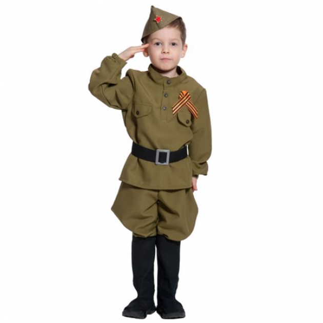 Карнавальный костюм солдатик 128-134 см Карнаволофф
